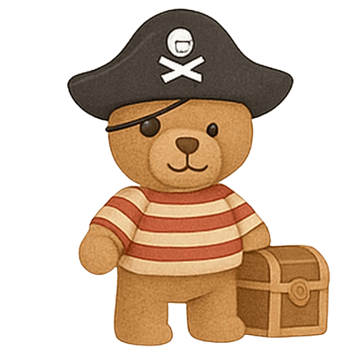 Pirate bear